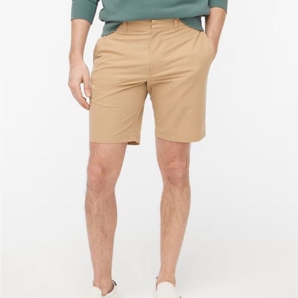 J. Crew Shorts Men's 36 9" Tech Short Khaki Preppy Summer Classic Golf AL096 - Picture 9 of 9